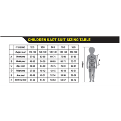 OMP KS ART, sort/gul fluo, str. 120cm-62